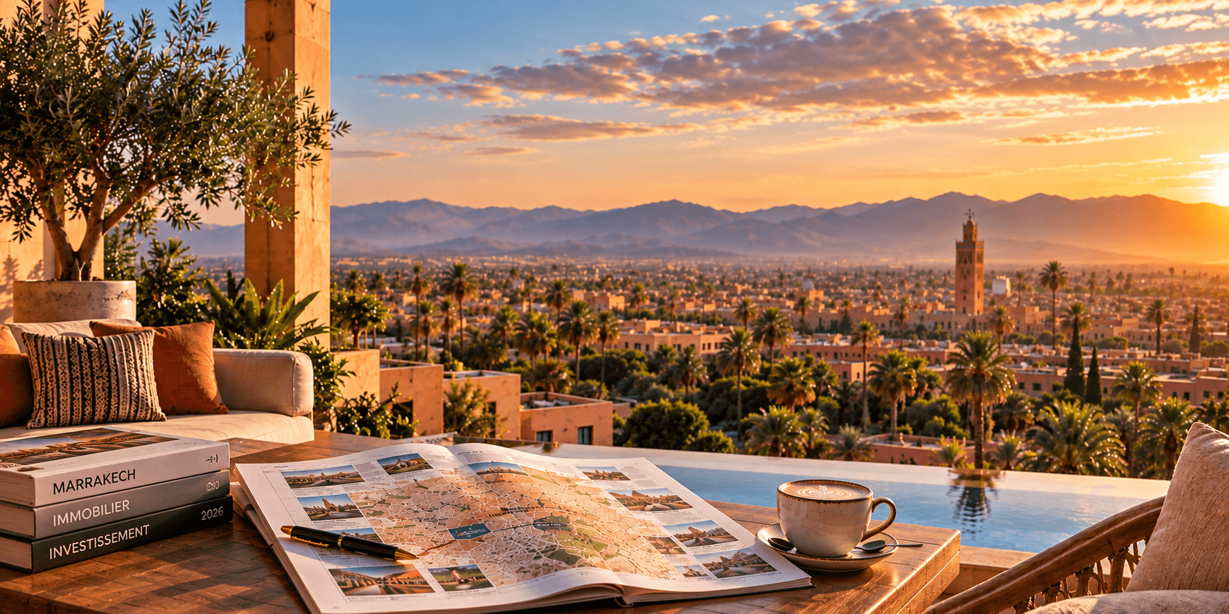 Marrakech quartier par quartier : où investir en 2026 ?